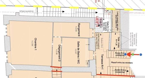 LE PONT DE BEAUVOISIN - Plateau 47 m²