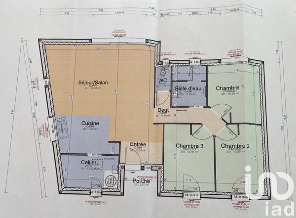 Maison à vendre 4 pièces 90 m² Sainte-Soulle