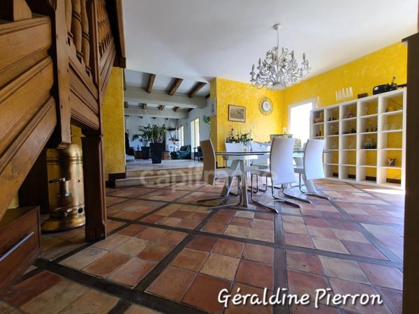 propriété de prestige d’environ 480 m² implantée sur un terrain de 3.4 hectares avec 2 gîtes et chambre d'hôte