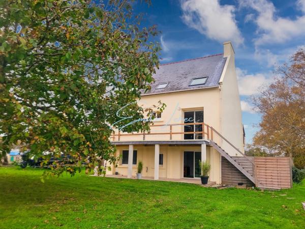 Pont-Aven – Maison rénovée 170 m² + T3 indépendant louable – Rentabilité immédiate – 2 habitations – Dépendances