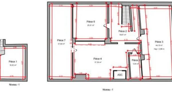 Location Local commercial 817.57 m² - Levallois-perret 92300