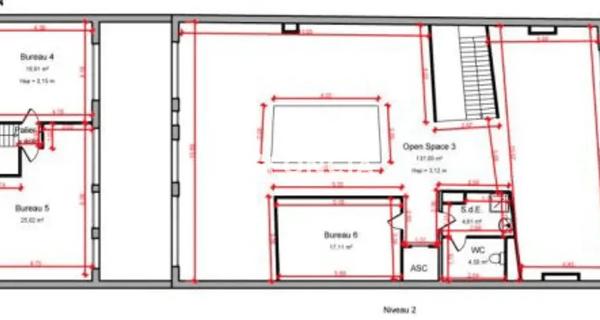 Location Local commercial 817.57 m² - Levallois-perret 92300