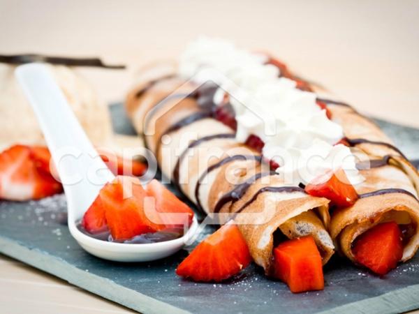 Crêperie dans petit village de Dordogne