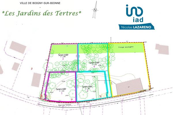 Terrain à vendre 1 088 m² Boigny-sur-Bionne