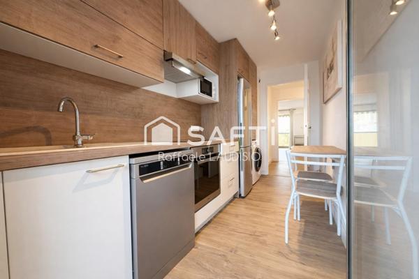 T2 rénové de 50m², tout à pieds, résidence standing