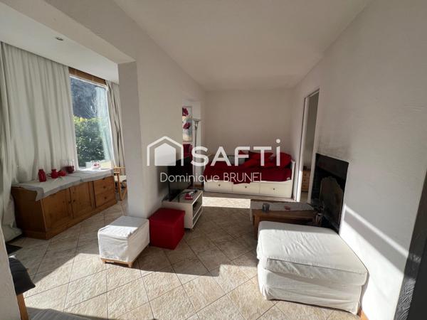 Bel appartement T2 en rez de jardin avec garage