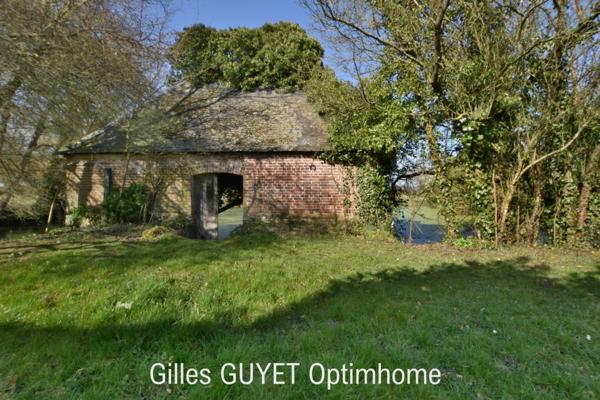 15MN de BERNAY, MAISON ATYPIQUE, T6, 122M² 180000€ 1,68Hectares de terrain avec dépendances et étang. (27)