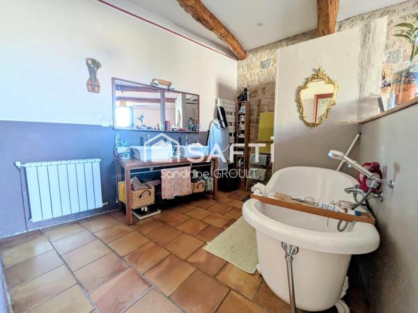 MAISON DE CHARME EN PIERRE AVEC JARDIN ARBORE et STATIONNEMENT