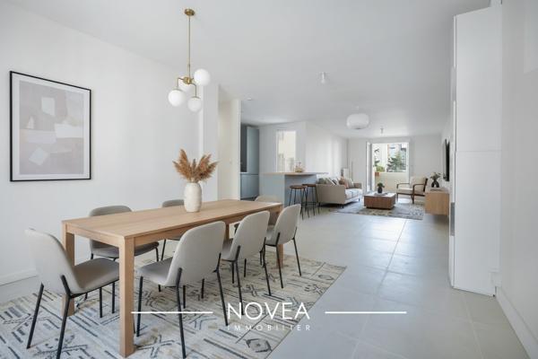 T4 rénové, quartier Saint Amour Lyon 3eme