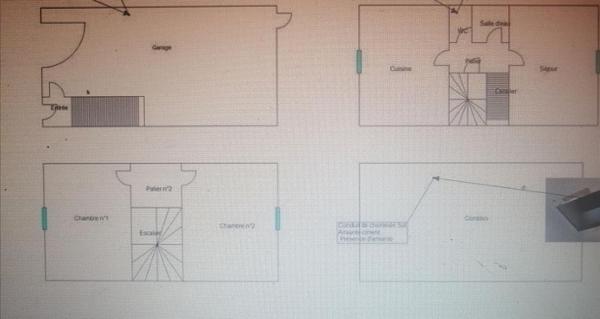 Maison T4.gd  garage 38 m²