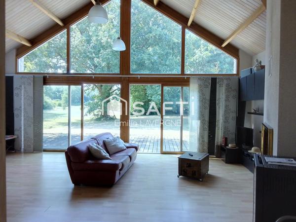 belle maison ossature bois