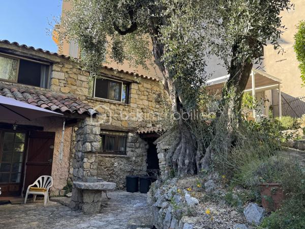 Situé sur les hauteurs de Grasse, proche du centre de Magagnosc, ce mas en pierres discrètement mitoyen et plein de charme d’environ 170 m² offre une opportunité rare : habiter dans une maison de caractère et avec un jardin de 1000 m2 environ et une piscine.
L’ensemble crée une atmosphère chaleureuse et méditerranéenne, rare pour une maison située proche du centre de Grasse.
La maison est actuellement organisée en cinq espaces indépendants, mais qui peuvent facilement évoluer vers une grande maison familiale. La partie principale pourrait alors offrir jusqu’à 5 chambres, tout en conservant deux espaces indépendants pour de la location et/ou une activité professionnelle.

Actuellement la maison comprend : 
Un appartement principal de 3 pièces en rez-de-jardin avec un double séjour, une cuisine séparée ouverte sur deux terrasses, une chambre et salle d’eau, une deuxième chambre qui peut aussi servir de bureau.

4 espaces supplémentaires :
- Une chambre d’appoint avec kitchenette et salle d’eau au rez-de-chaussée
- Un 2 pièces au deuxième étage, pouvant être relié à l’appartement principal et permettre la création de deux chambres supplémentaires avec salle d’eau
- Un 2 pièces partiellement rénové en 2022
- Un studio indépendant, pouvant être loué ou utilisé pour une activité professionnelle ou un atelier.

Vous profiterez d'un terrain d’environ 1000 m² exposé plein sud avec :

    - jardin en restanques planté d’oliviers centenaires
    - piscine
    - plusieurs terrasses conviviales
    - potager et fruitiers
    - puits ancien avec pompe neuve pour l’arrosage
    - abris extérieurs, dont un adapté au stationnement de deux-roues, avec électricité à proximité

La maison bénéficie de deux accès par le haut et le bas du terrain, offrant une grande souplesse d’organisation entre habitation principale, accueil familial, activité professionnelle ou location.

    Les petits plus :
   - combles aménageables
   - toiture principale refaite récemment
   - chaudière à gaz récente
   - cave

Des travaux d’entretien et d’amélioration sont à prévoir notamment sur certains extérieurs et la piscine.

Proche des commerces et commodités, à 5 min d’Opio, 15 min de Valbonne, 25 min de Sophia Antipolis, 35 min de l’aéroport de Nice 

Stationnement possible à proximité, avec plus de 50 places gratuites.