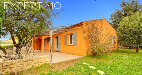 Pourrières (83910) Pourrières : Maison T5 de Plain-Pied avec Piscine et Grand Jardin au Calme