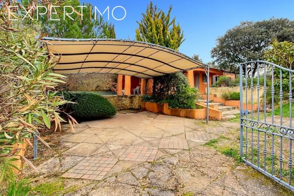 Pourrières (83910) Pourrières : Maison T5 de Plain-Pied avec Piscine et Grand Jardin au Calme