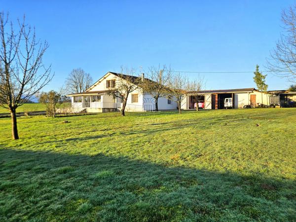 Eauze (32800) MAISON T5 - 153M² EN CAMPAGNE AVEC TERRAIN DE PRESQUE 4000m² ET GARAGE / PROCHE EAUZE