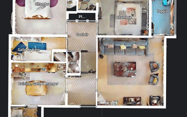 Appartement à vendre    3 pièces • 71,55 m2 Amnéville