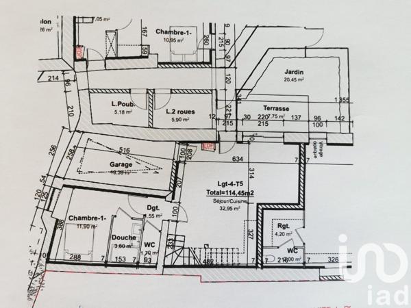 Maison à vendre 5 pièces 113 m² Saint-Clair-du-Rhône