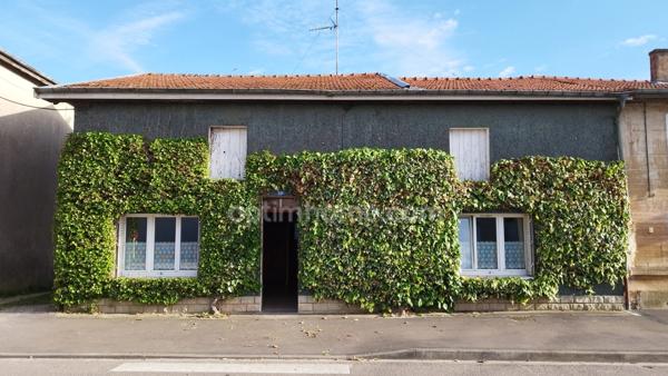 Maison à vendre - Centre village Val d'Ornain - 106 m² avec garage et jardin.