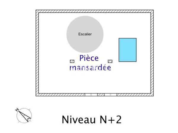 Maison 3 pièces - 56 m² Exclusivité