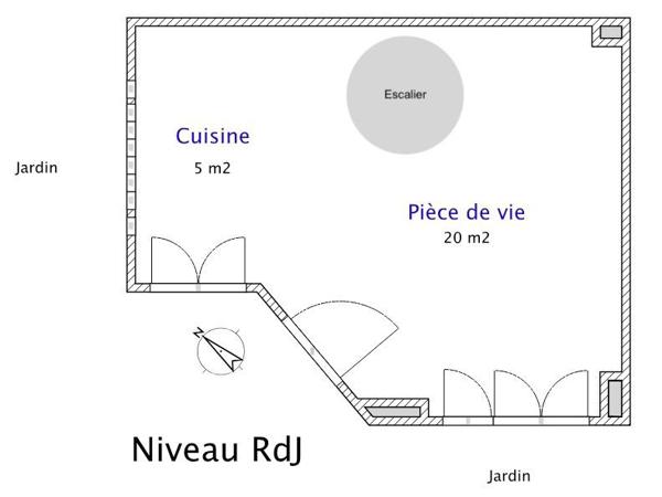 Maison 3 pièces - 56 m² Exclusivité