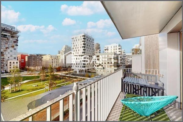 Appartement 3 pièces 2 chambres de 64 m² avec balcon et parking – Asnières-sur-Seine