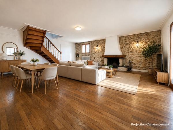 Appartement  TRIPLEX à Linas 5 pièces 115 m2 - Centre-ville