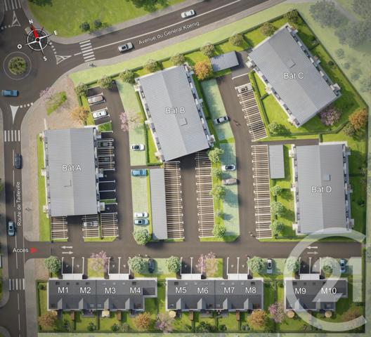 Appartement F2 à vendre  4 pièces - 94,68 m2 ST AUBIN SUR MER - 14