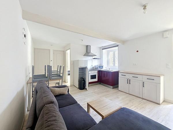 Appartement 2 pièces meublé à louer à Luçon, dernier étage