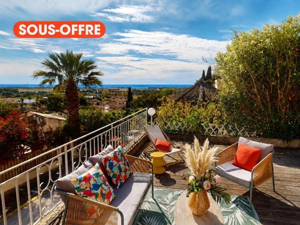 HYERES Almanarre Costebelle - Maison T5 vue mer