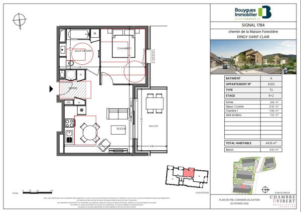 À vendre - T2, 2 pièces situé à Dingy-Saint-Clair (74230)