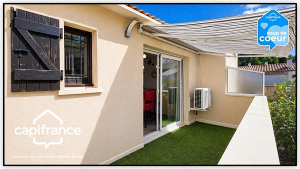 A vendre Appartement LE CAP D'AGDE (34) T2 avec mezzanine et terrasse, piscine, parking privatif, à 2min du village naturiste