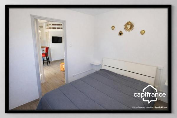 A vendre Appartement LE CAP D'AGDE (34) T2 avec mezzanine et terrasse, piscine, parking privatif, à 2min du village naturiste