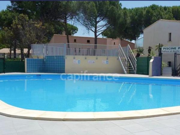 A vendre Appartement LE CAP D'AGDE (34) T2 avec mezzanine et terrasse, piscine, parking privatif, à 2min du village naturiste