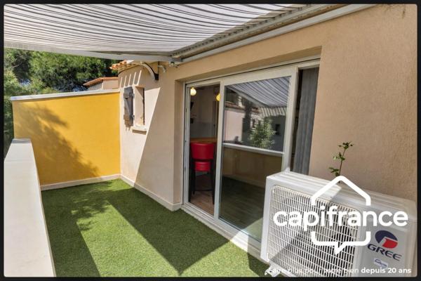A vendre Appartement LE CAP D'AGDE (34) T2 avec mezzanine et terrasse, piscine, parking privatif, à 2min du village naturiste