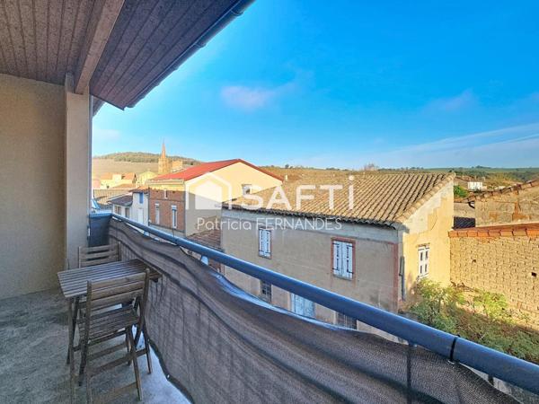 BESSIERES - Centre-ville Appartement T3 avec balcon et parking