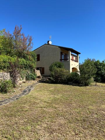 Exclusivité : Ardèche/Les Vans  : Maison de 80 m² avec studio indépendant de 30 m2,  terrain 779 m2