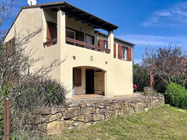 Exclusivité : Ardèche/Les Vans  : Maison de 80 m² avec studio indépendant de 30 m2,  terrain 779 m2