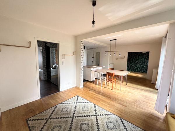 A VENDRE Rennes-Bourg L'Evêque, Appartement T3 lumineux avec balcon vue Vilaine - stationnement & cave