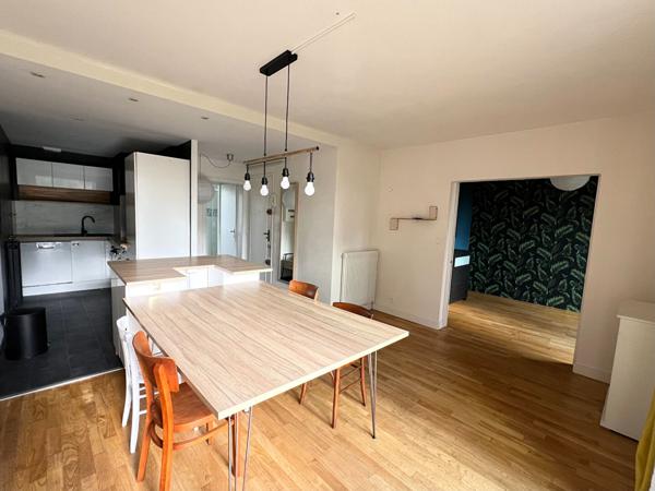 A VENDRE Rennes-Bourg L'Evêque, Appartement T3 lumineux avec balcon vue Vilaine - stationnement & cave