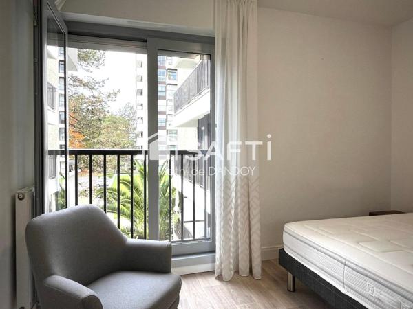 T2 meublé, balcon, cellier, parking CENTRE-VILLE