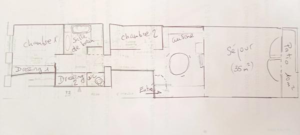 À vendre – Superbe T3 de 92 m² (Carrez) + Patio – Caluire, limite Croix-Rousse