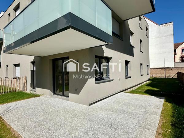 4-5P. REZ-DE-JARDIN 87M² - TERRASSE 22,5M2 - PMR