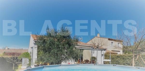 Au Luc (Var), villa 4 pièces d'environ 110 m² avec piscine hors sol, au calme 