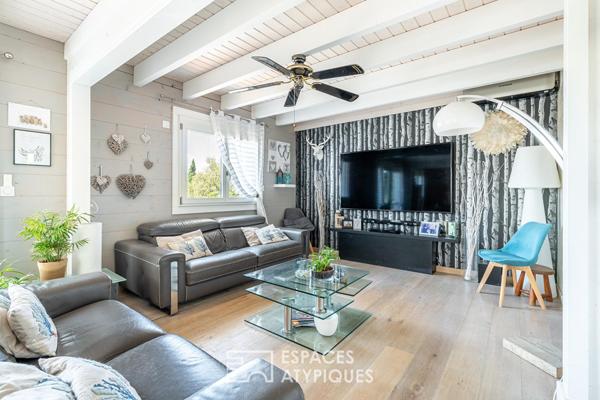 Maison de caractère sur les hauteurs de Jassans-Riottier
