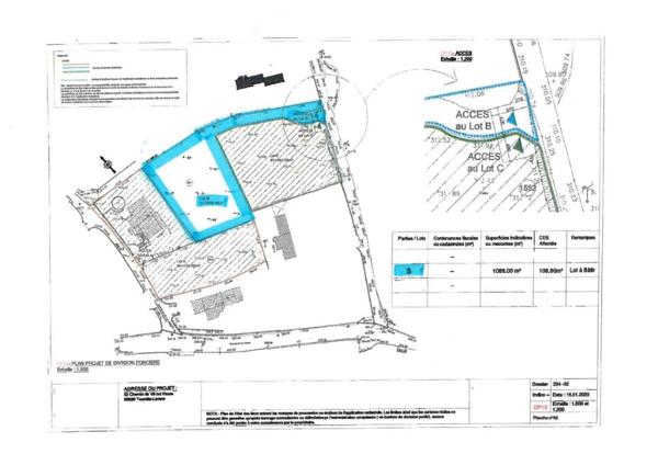 Terrain plat à bâtir – Frogier – Tourrette-Levens