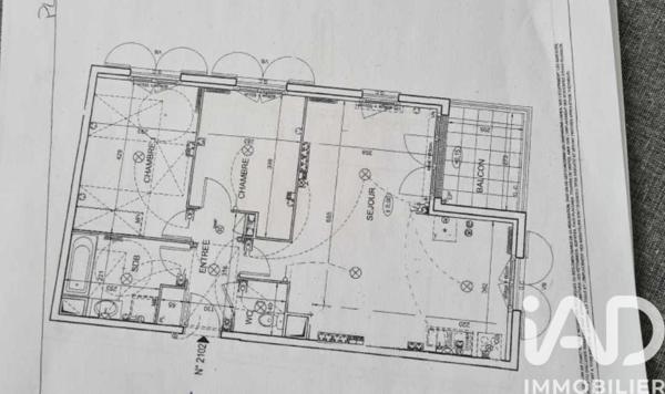 Appartement à vendre 3 pièces 67 m² Montlhéry