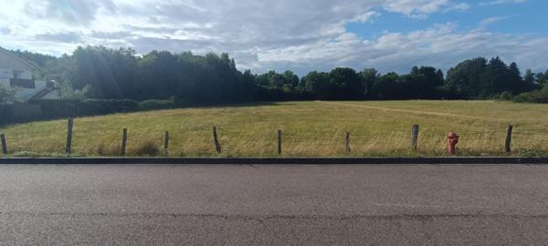 Terrain constructible  6704 m2 Luxeuil