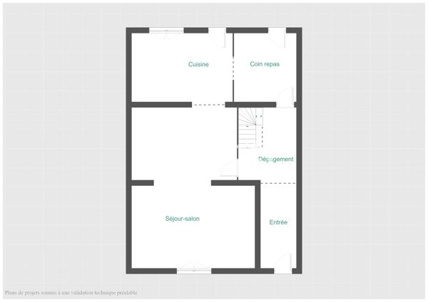 Maison
         7 pièces
        - 128 m² Exclusivité 183 000 €*