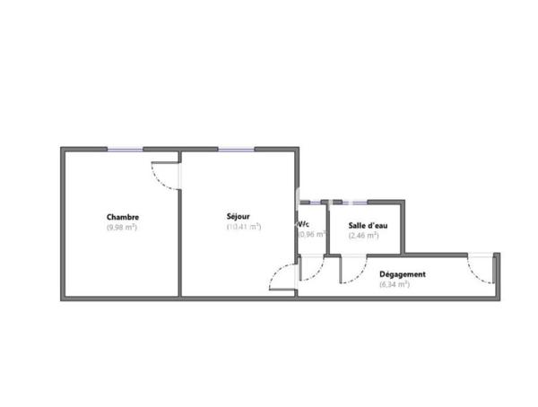 Appartement 2 pièces 30 m2 à Neuilly Plaisance