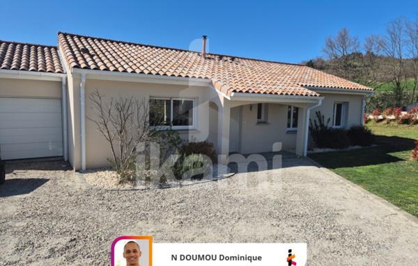 Maison récente plain-pied Bren